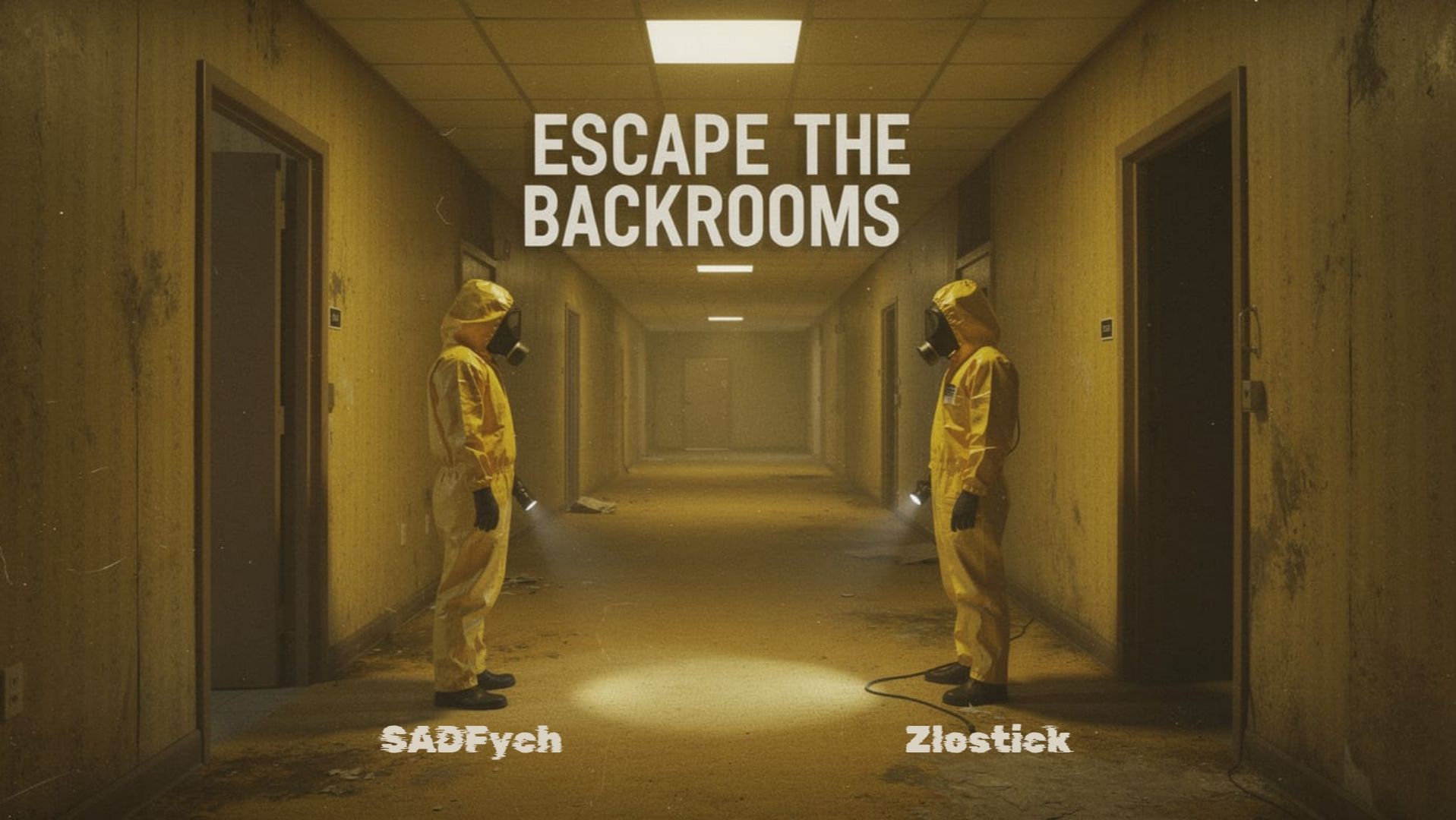 Бежим от тайн подсобок в Escape The Backrooms. (совместно со Zlostick ) #2