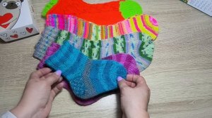 🧦💐🌸🌼 «Носочки для Лета. Сезон 3» 🌼🌸💐🧦 5 пар носков. отчёт итоги