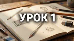Учу вас рисовать урок 1