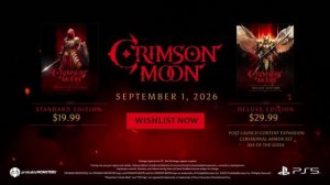 Готический соулслайк Crimson Moon