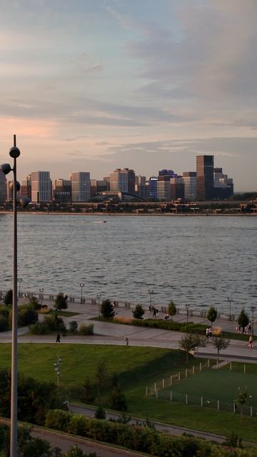 Казань на закате