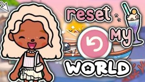 🍿 СБРАСЫВАЮ ТОКУ ДЛЯ НОВОГО ДОМА🎀 - Toca Boca World 🌍 - toca twix🍫