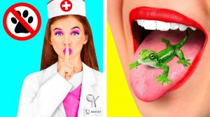Как Спрятать Животных от Стоматолога _ Сумасшедший Челлендж