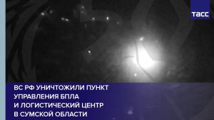 ВС РФ уничтожили пункт управления БПЛА и логистический центр в Сумской области