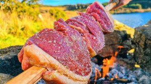 Пиканья на огне — сочный стейк с дымной корочкой