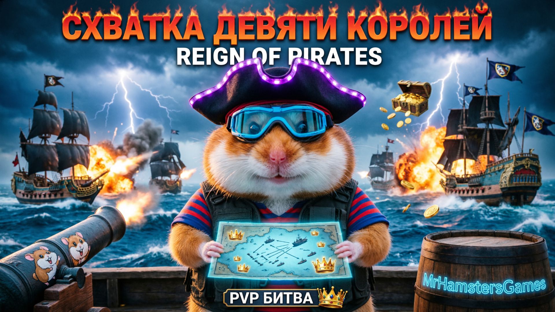 ПИРАТСКАЯ ЖИЗНЬ | Схватка 9 королей  | Reign Of Pirates 🏴☠️