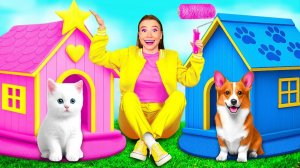 Строим Домики для Животных # Смешные Моменты