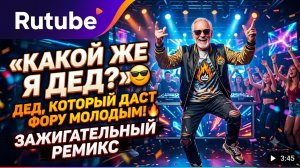 «Какой же я дед» 😎 Дед, который даст фору молодым! 🔥 Зажигательный ремикс