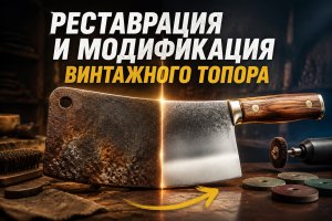Реставрация и модернизация винтажного тесака