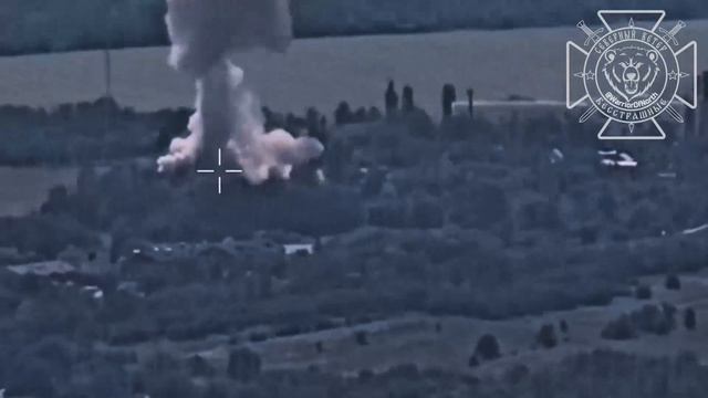 Удар по КП Всу в поселке Дергачи Харьковской области 💥🇷🇺👊