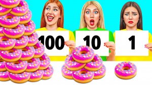 100 Слоев Еды Челлендж # Кулинарная битва с Секретными Гаджетами Funny DO Challenge