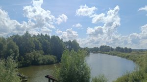 Речка Березовка в августе.