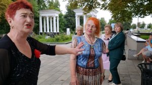 20260808 Танцы частушки песни под гармонь цыганочка орловский городской парк ПКиО фонтан город Орёл