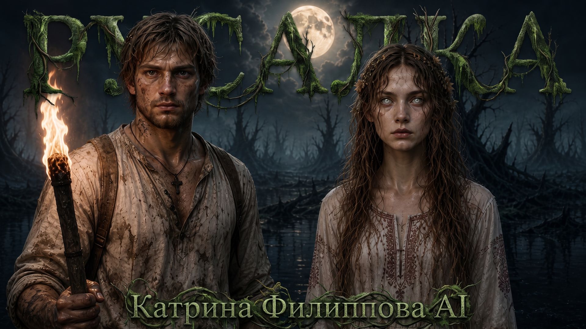 Русалка | Мистическая славянская музыкальная история | Авторская фольклорная песня и AI-анимация