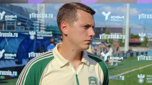 Комментарии Ильи Филипповича после матча «Мастер-Сатурн»-U17 – «Краснодар»-U17