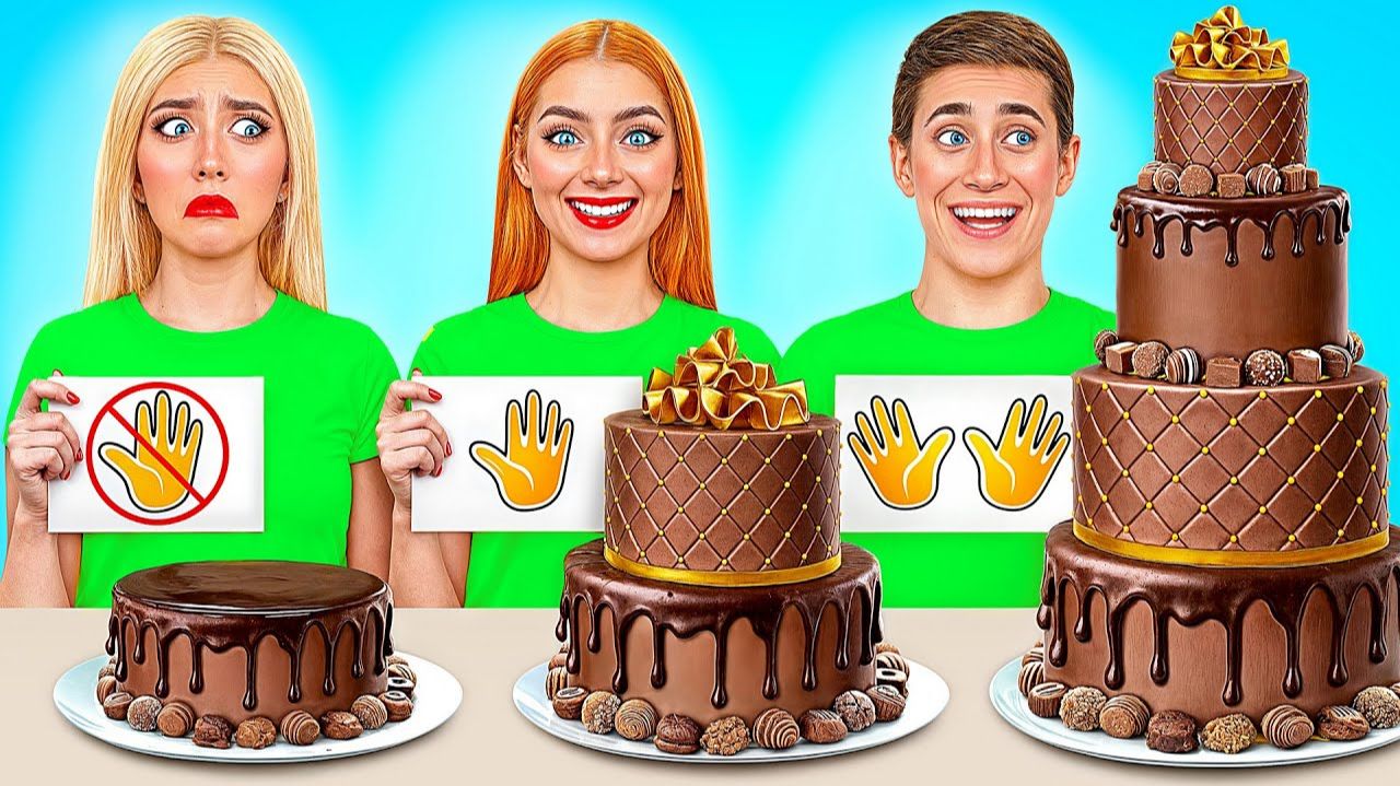 Едим Без рук Vs Одной рукой Vs Двумя руками Челлендж # Смешные Cитуации от Funny DO Challenge
