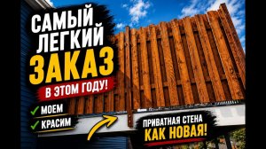КАК ВЫЖИВАЮТ РУССКОЯЗЫЧНЫЕ НА ЗАГНИВАЮЩЕМ ЗАПАДЕ: Вот бы все заказы были такими!  Мойка и покраска..
