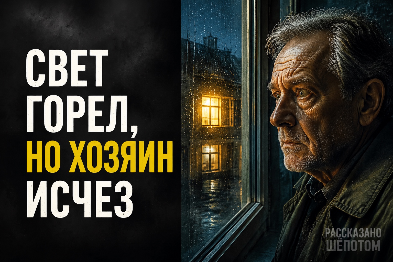 Свет в пустой квартире горел каждый вечер