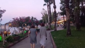 Кафе на берегу в Кемере Турция
