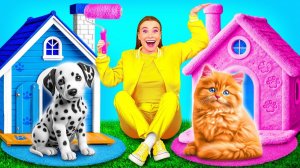 Строим Домики для Животных # Смешные Моменты от Fun Fun Challenge