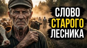 СЛОВО СТАРОГО ЛЕСНИКА | АУДИОКНИГА / РАССКАЗ