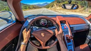 Porsche Carrera GT POV DRIVE в 4К!