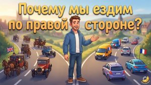 Почему мы ездим по правой стороне