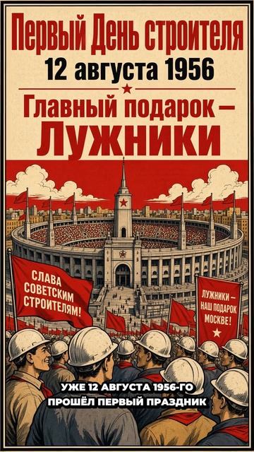 С Днем Строителя ! Товарищи !