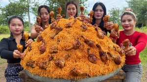 Потрясающий рецепт острой лапши и хрустящей куриной ножки | Потрясающее видео.