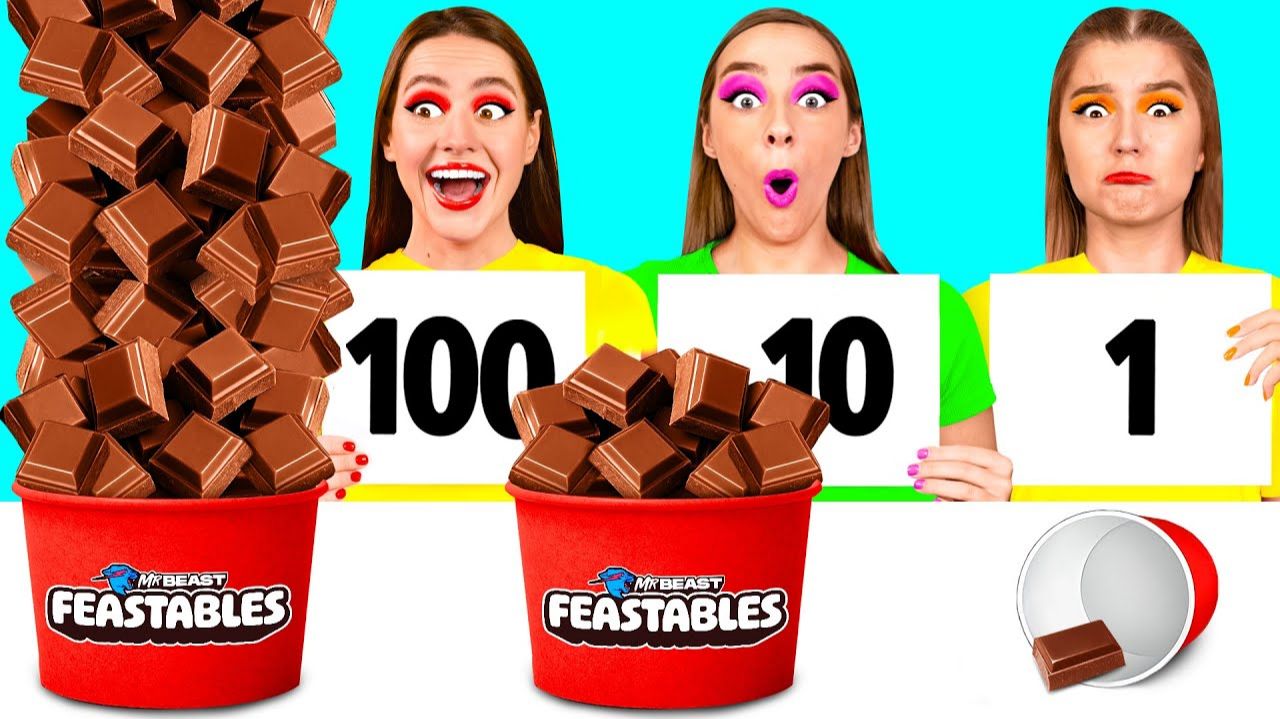 100 Слоев Еды Челлендж # Вкусные Рецепты от DaRaDa Challenge