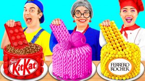 Кулинарный Челлендж# Я против Бабушки # Безумные Пранки и Трюки TeenTeam Challenge