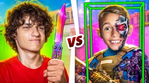 ДАНЯ vs НИКИТА😱 ДУЭЛЬ НА НЕЙМЕЛЕСС БАБОЧКУ, НО ДАНЯ ИГРАЕТ С ЧИТАМИ