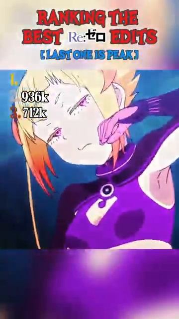 Ranking The Best Rez3ro Edits💀 #edit #rezero #rbd