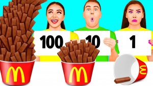 100 Слоев Еды Челлендж # Война Пранков