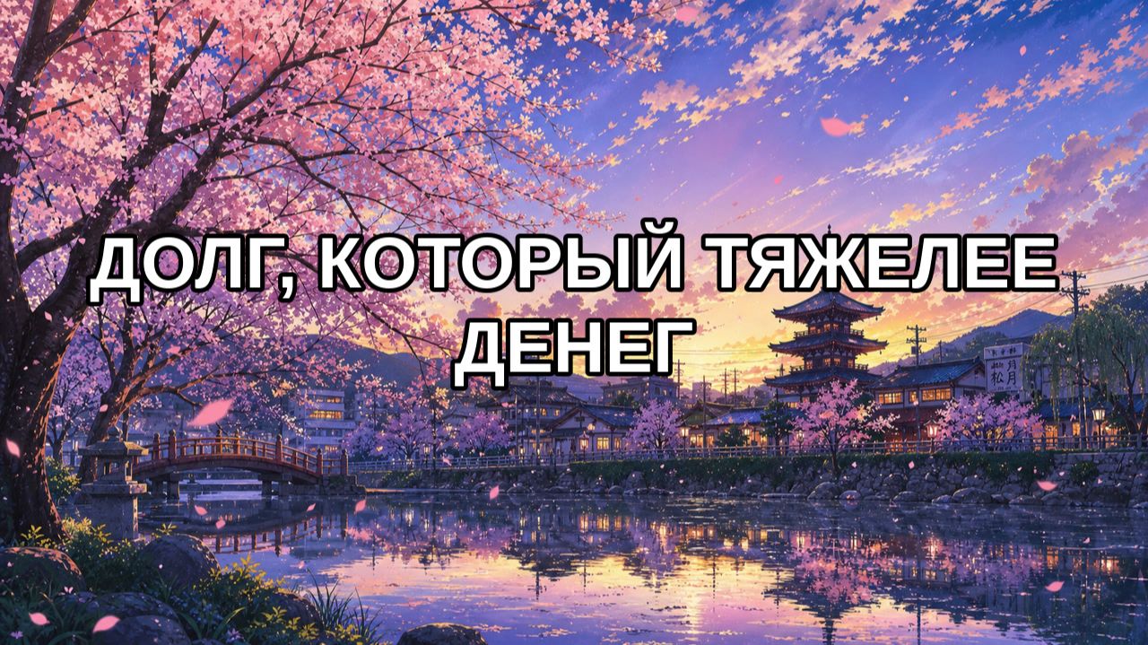 Долг, который тяжелее денег