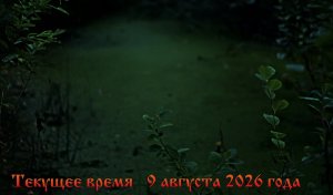 Текущее время - 9 августа 2026 года