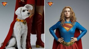 СУПЕРГЁРЛ И КРИПТО ПЁС | SUPERGIRL | DC COMICS | HOT TOYS