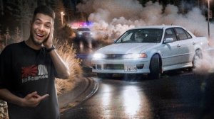 НЕЛЕГАЛЬНЫЙ ДРИФТ в ГОРАХ ЯПОНИИ на TOYOTA MARK 2! Трушный JDM.