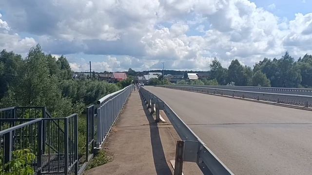 Речка Березовка в августе.