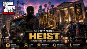 GTA Online / The Kortz Center Heist / Подготовительные работы Разведка Музея для ограбление