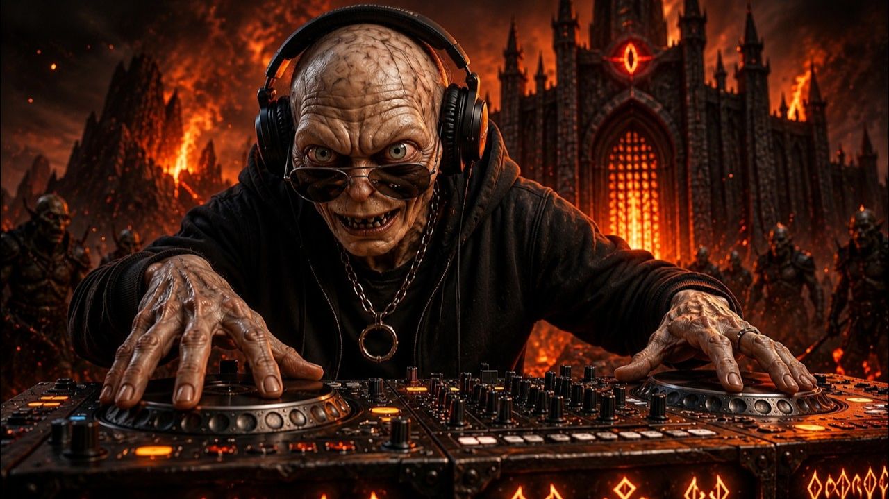 Gollum’s Mordor Citadel 🖤 Dark Fantasy Melodic Techno   Deep House For Focus No Vocals