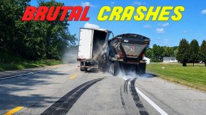 🚛 БЕЗУМНЫЕ ДТП и Аварии с Фурами: Ярость, Побеги, Торможения! Сборник 2026