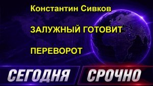Константин Сивков ЗАЛУЖНЫЙ ГОТОВИТ ПЕРЕВОРОТ