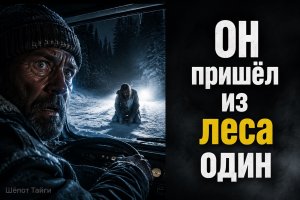 Он стоял на коленях посреди зимника