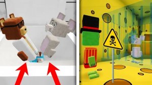 Учёный в туалете Новая клетка для мышей - Прохождение игры Super Bear Adventure