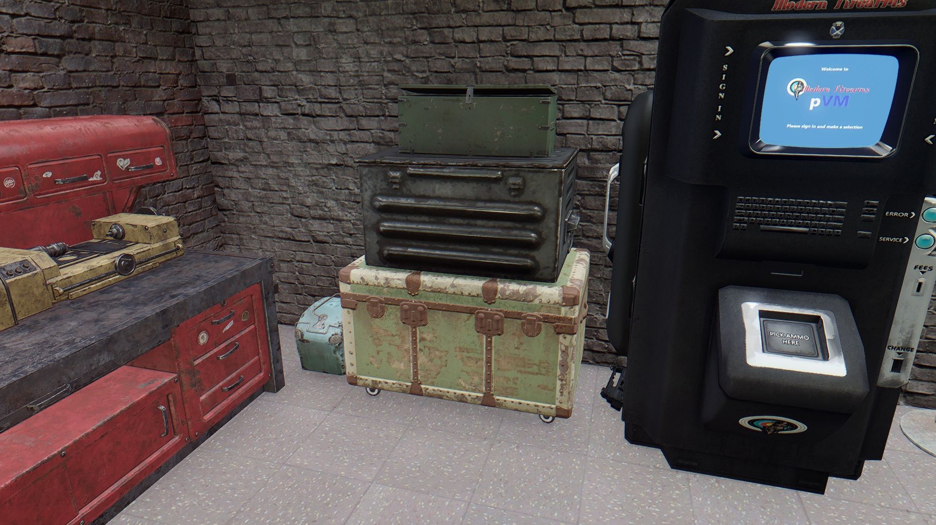FALLOUT 4: Linked Storage Containers