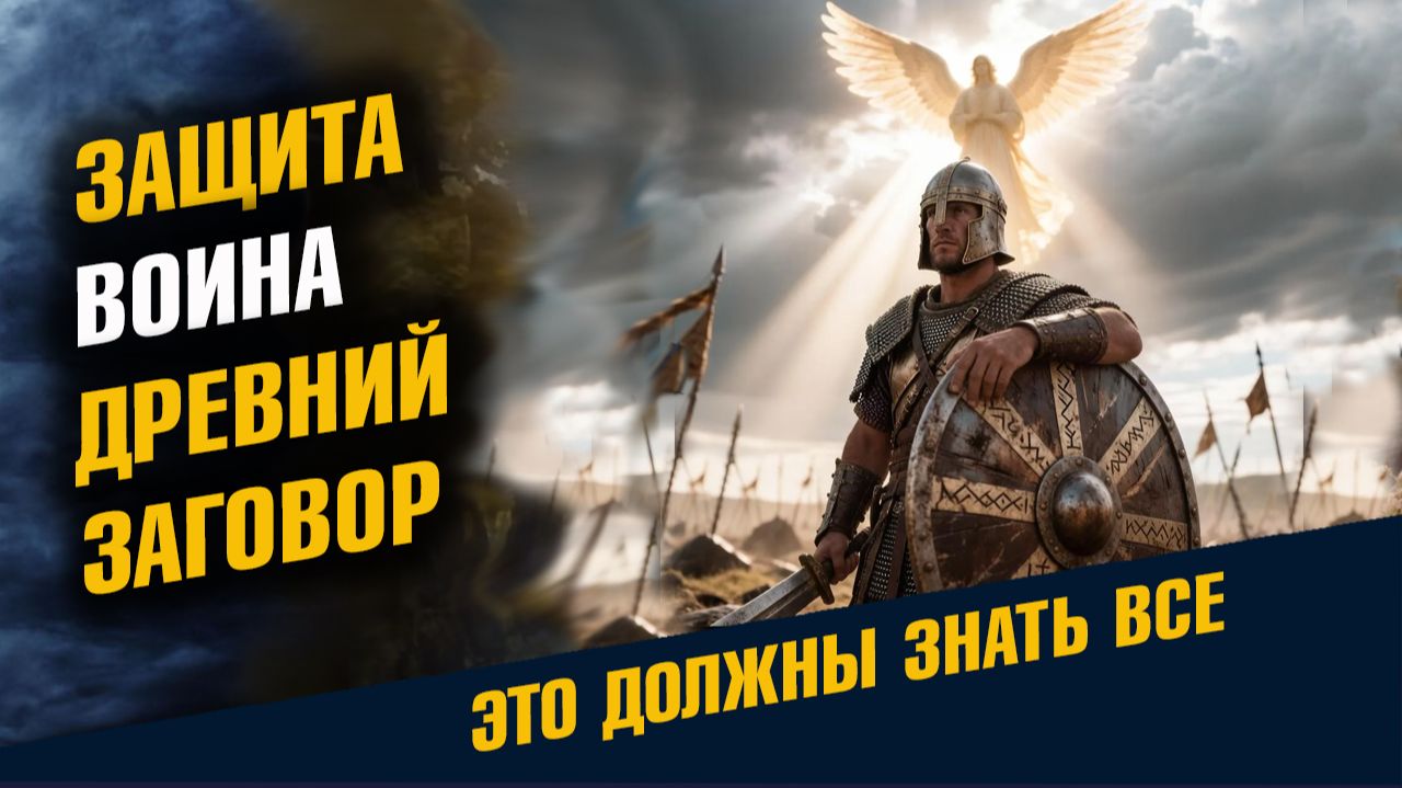 Защита Воина Древний Сильный Заговор на Защиту