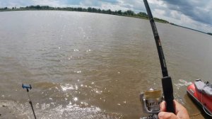 Сходил на озеро рыбы нет. Река порадовала.