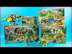 Сборка всех наборов LEGO Jurassic World 2019