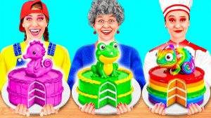 Кулинарный Челлендж# Я против Бабушки # Потрясающая Кулинарная Битва